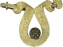 Theodor Farhner Silver Gilt & Marcasite Necklace