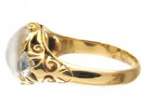 Victorian Moonstone & Diamond Ring