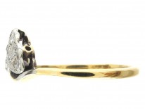 Art Deco Diamond Fan Ring