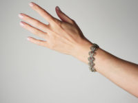 Theodor Farhner Silver Gilt & Marcasite Bracelet