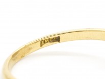 Edwardian 18ct Gold & Diamond Daisy Ring