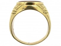 14ct Gold Carnelian Signet Ring