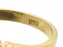 Victorian 18ct Gold Diamond Cluster Ring