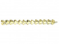 Theodor Farhner Silver Gilt & Marcasite Bracelet