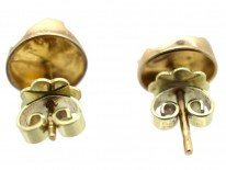 14ct Gold Round Earrings by Björn Weckström for Lapponia