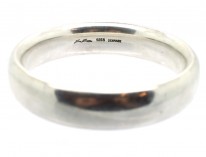Silver Bangle by Hans Hansen