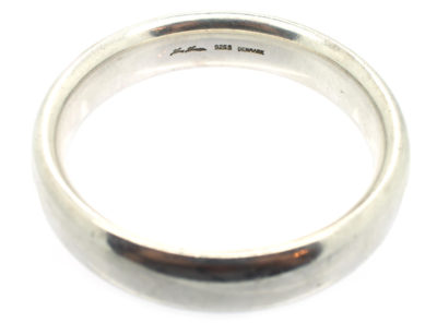 Silver Bangle by Hans Hansen