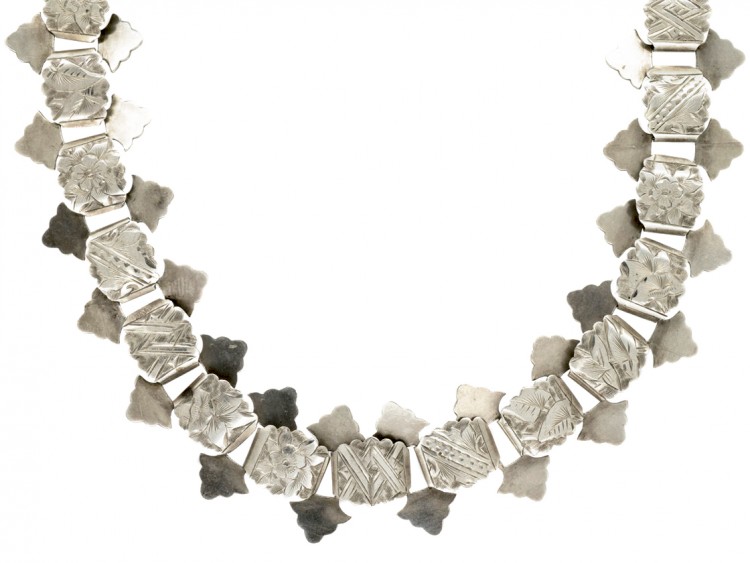 Victorian Silver Collar