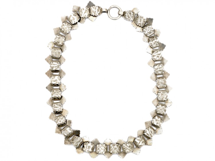 Victorian Silver Collar