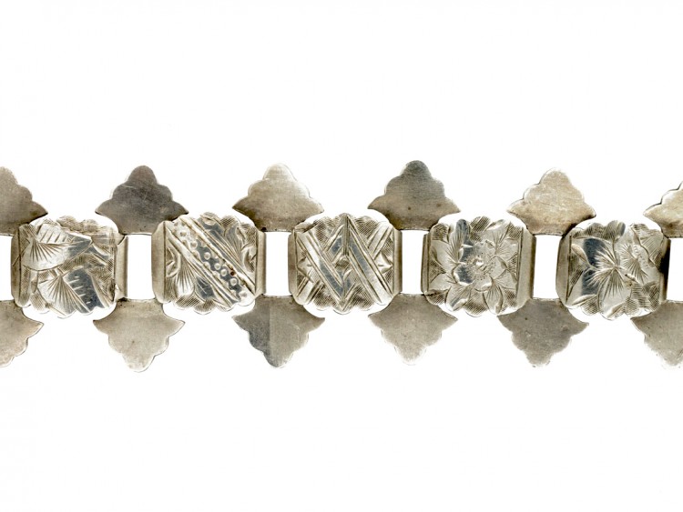 Victorian Silver Collar