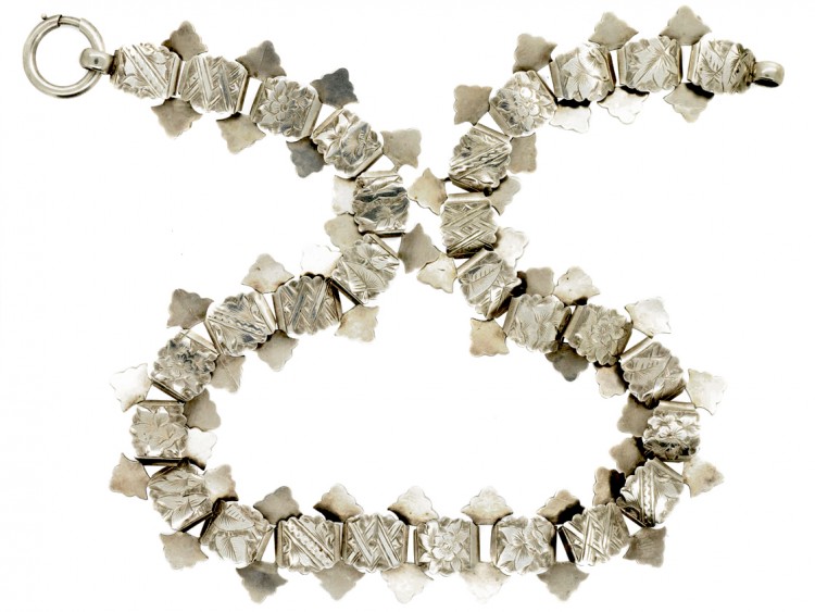 Victorian Silver Collar