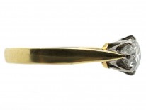 18ct Gold & Diamond Solitaire Ring
