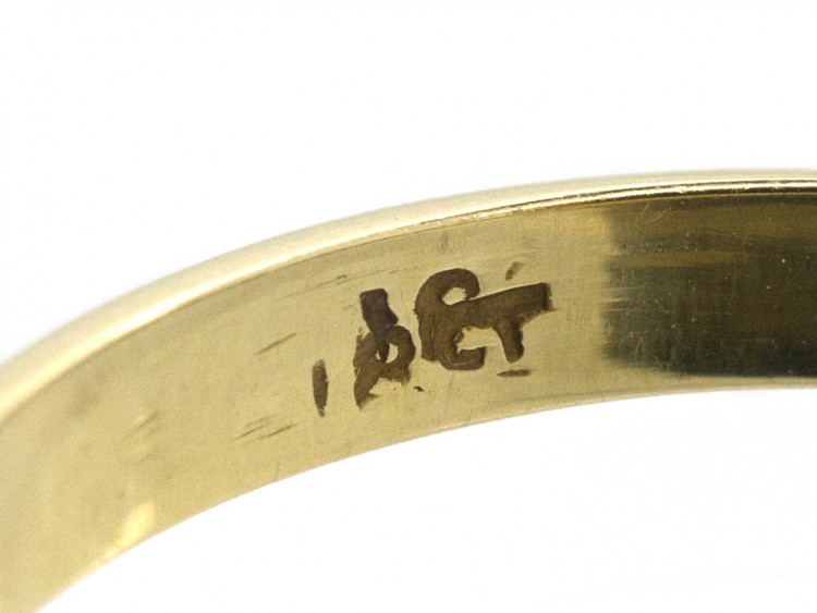 18ct Gold & Diamond Solitaire Ring