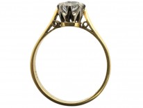 18ct Gold & Diamond Solitaire Ring