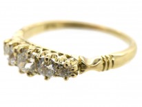 18ct Gold Victorian Five Stone Diamond Ring