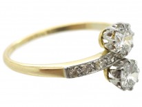 Edwardian Two Stone Diamond Ring