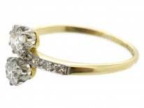 Edwardian Two Stone Diamond Ring