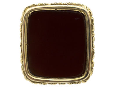 18ct Georgian Gold & Carnelian Seal