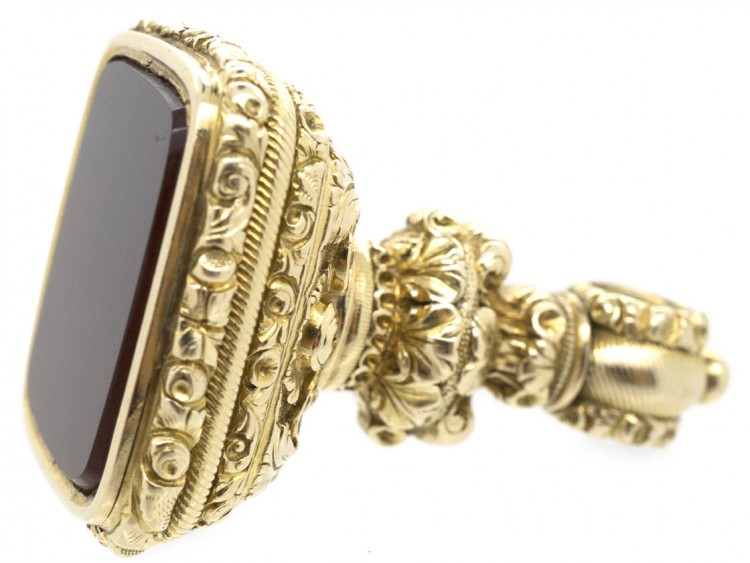 18ct Georgian Gold & Carnelian Seal