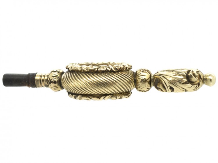 Georgian Gold Cased Watch Key
