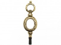 Georgian Gold Cased Watch Key