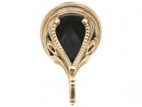 Georgian Gold Cased Bloodstone Intaglio with Crest Seal