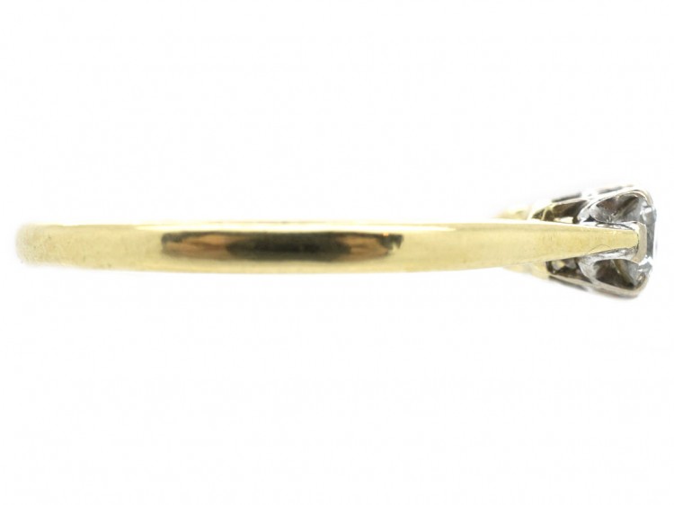 18ct Gold Diamond Three Stone Ring