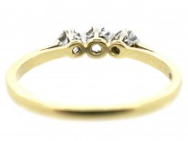 18ct Gold Diamond Three Stone Ring