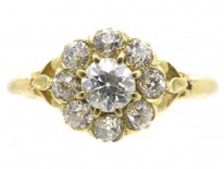18ct Gold Diamond Cluster Ring
