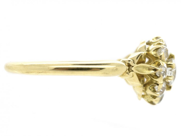 18ct Gold Diamond Cluster Ring