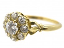 18ct Gold Diamond Cluster Ring