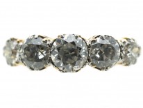 Victorian 18ct Gold Five Stone Diamond Ring