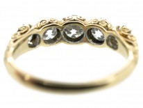 Victorian 18ct Gold Five Stone Diamond Ring