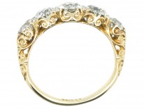 Victorian 18ct Gold Five Stone Diamond Ring