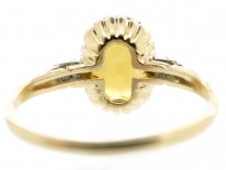 18ct Gold Citrine & Diamond Ring by Birks of Canada