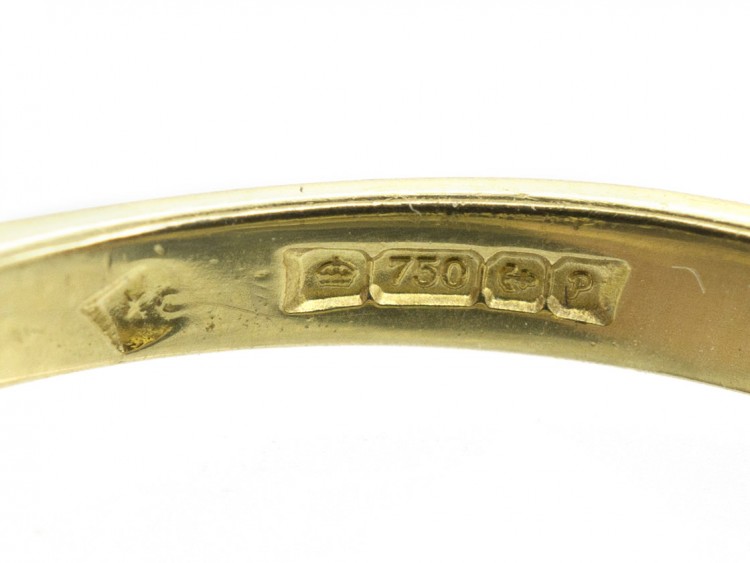 18ct Gold Three Stone Diamond Ring