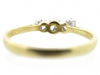 18ct Gold Three Stone Diamond Ring