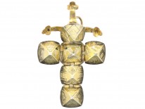 9ct Gold & Silver Opening Masonic Ball Pendant