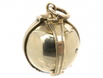 Masonic 9ct Gold & Silver Opening Pendant