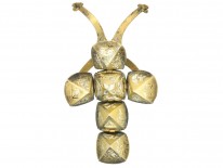 Masonic 9ct Gold & Silver Opening Pendant