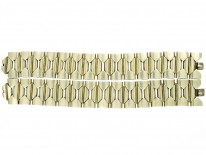 Pair of Victorian Silver Gilt Bracelets