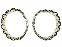 Pair of Victorian Silver Gilt Bracelets