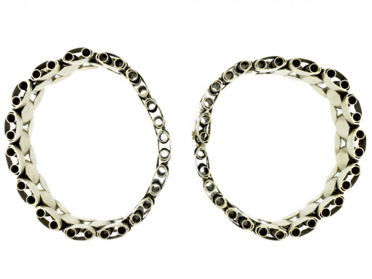 Pair of Victorian Silver Gilt Bracelets