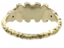 Regency Natural Pearl & Diamond Ring