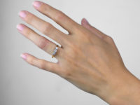 18ct Gold Three Stone Diamond Ring