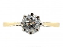 18ct Gold Diamond Solitaire Ring
