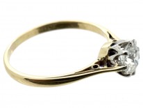 18ct Gold Diamond Solitaire Ring