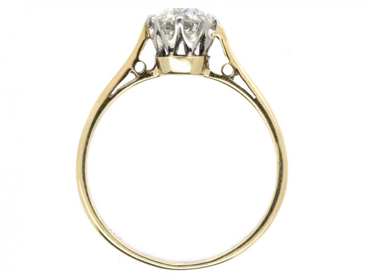18ct Gold Diamond Solitaire Ring
