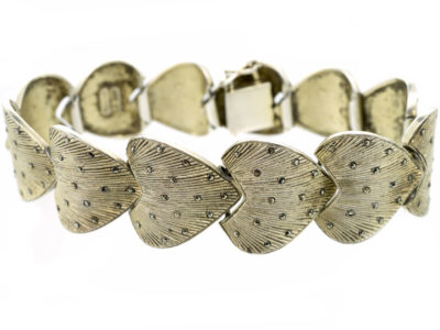 Theodor Farhner Silver Gilt & Marcasite Bracelet