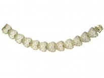 Theodor Farhner Silver Gilt & Marcasite Bracelet